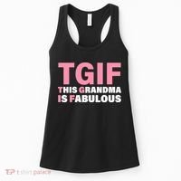 TGIF This Grandma Is Fabulous Women's Tank Top thumb 0