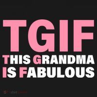 TGIF This Grandma Is Fabulous Tank Top thumb 6