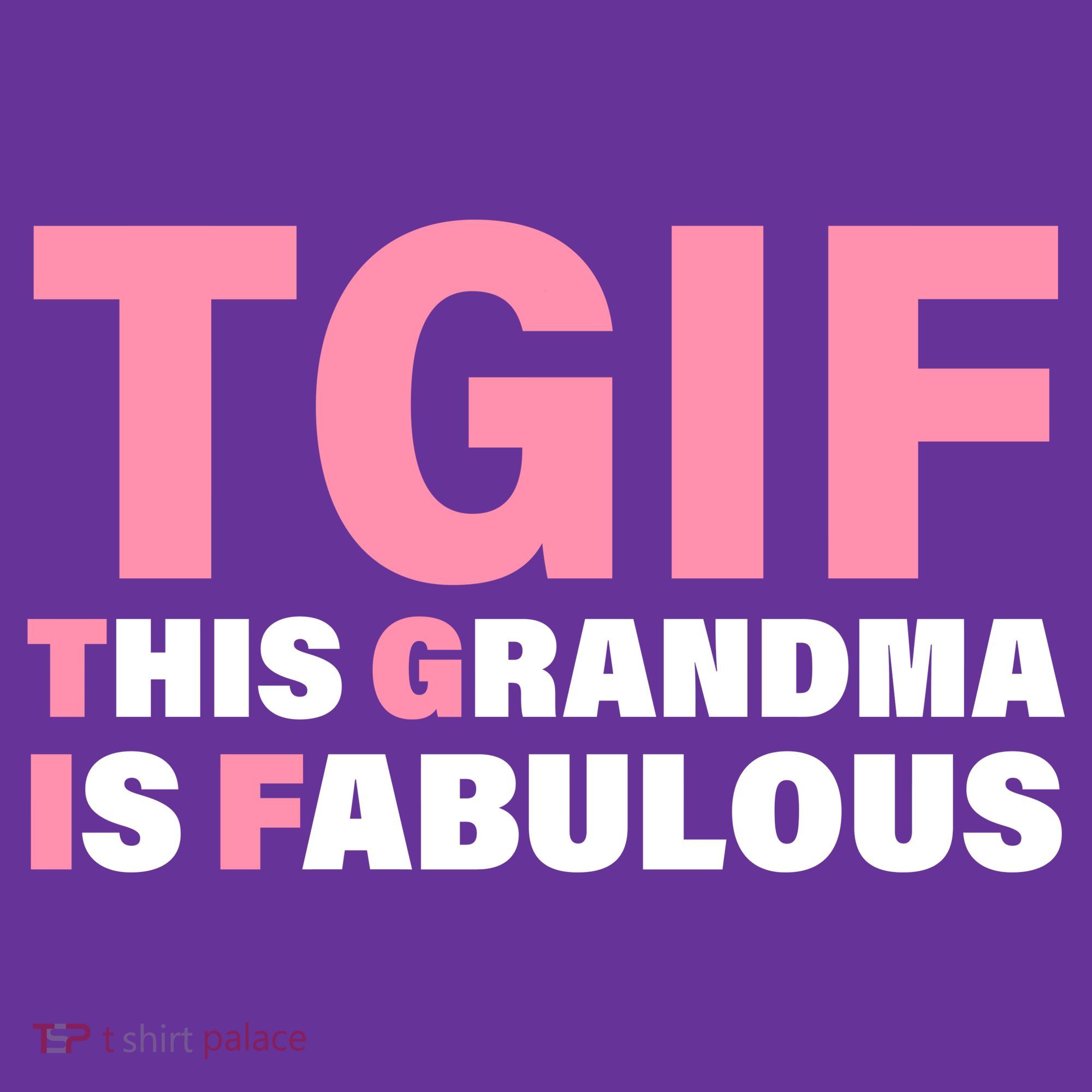 TGIF This Grandma Is Fabulous Kids Sweatshirt