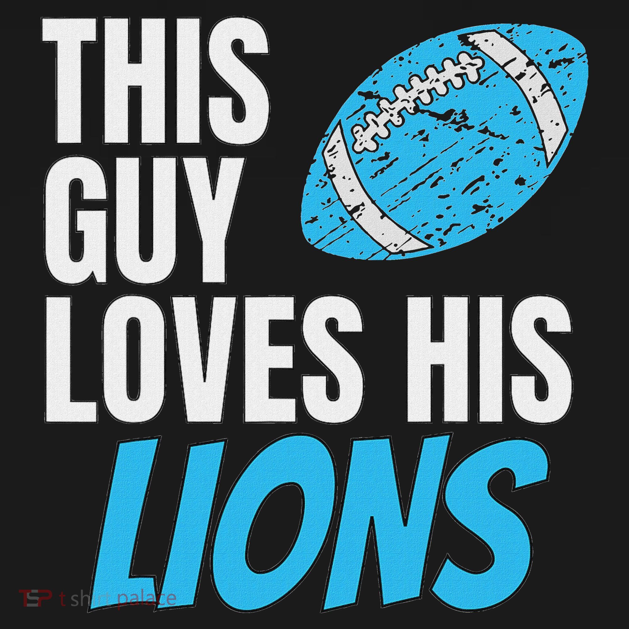 This Guy Loves His Lions Apron