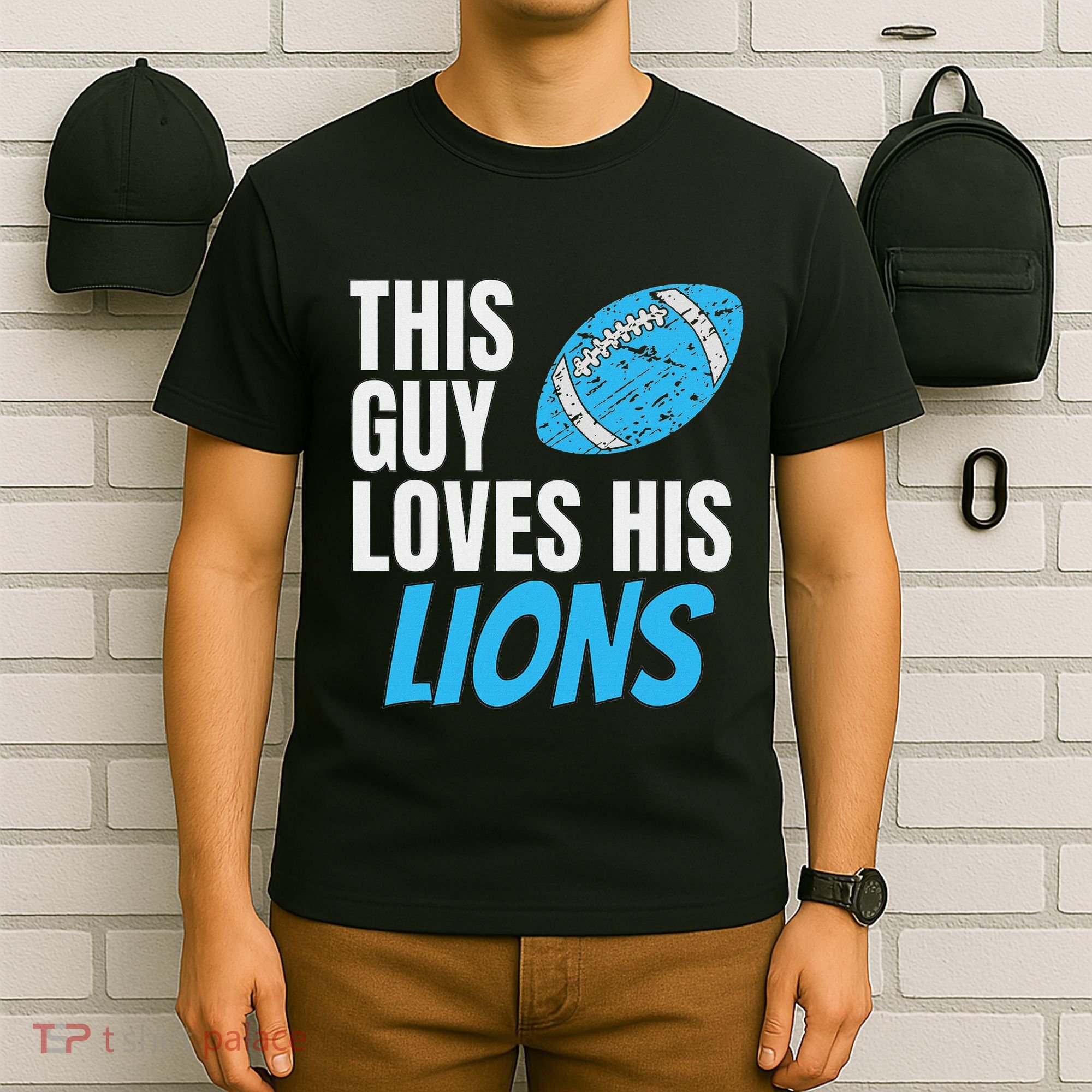 This Guy Loves His Lions T-Shirt