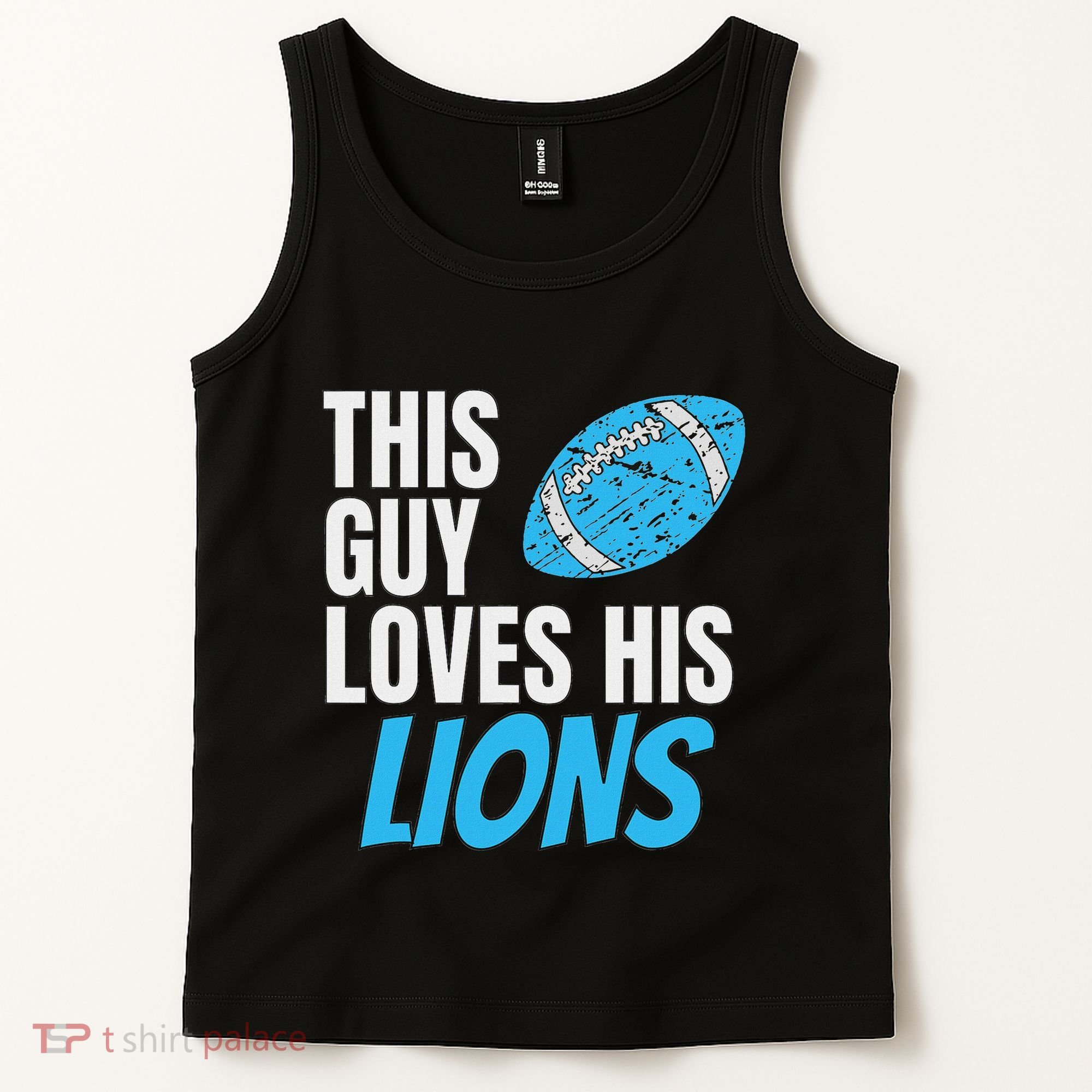 This Guy Loves His Lions Tank Top