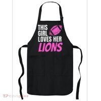 This Girl Loves Her Lions Apron thumb 0