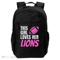 This Girl Loves Her Lions Backpack thumb 0