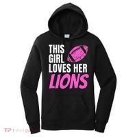 This Girl Loves Her Lions Women's Hoodie thumb 0