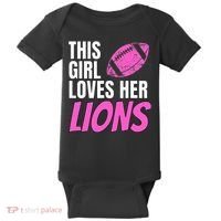 This Girl Loves Her Lions Baby Bodysuit thumb 0