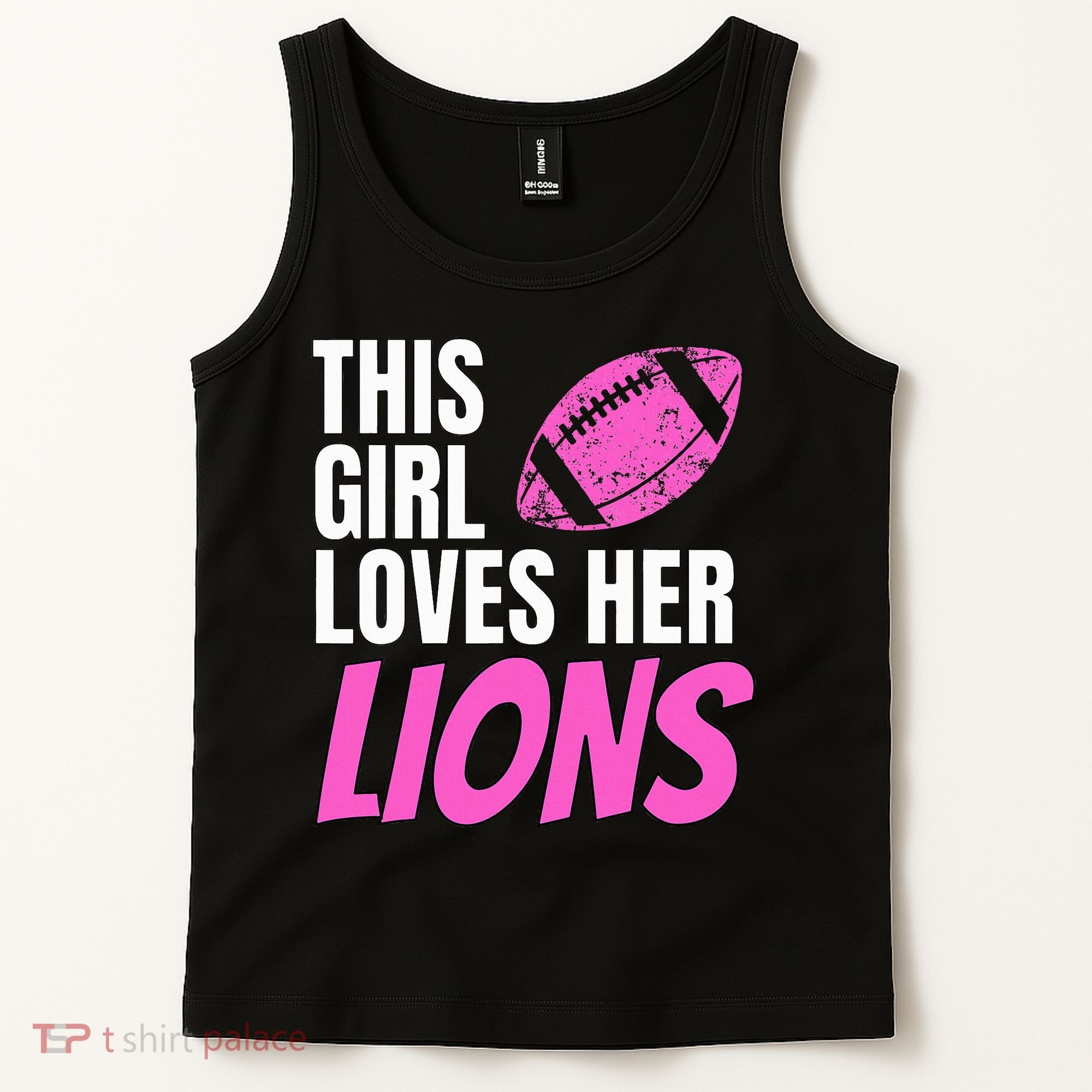 This Girl Loves Her Lions Tank Top