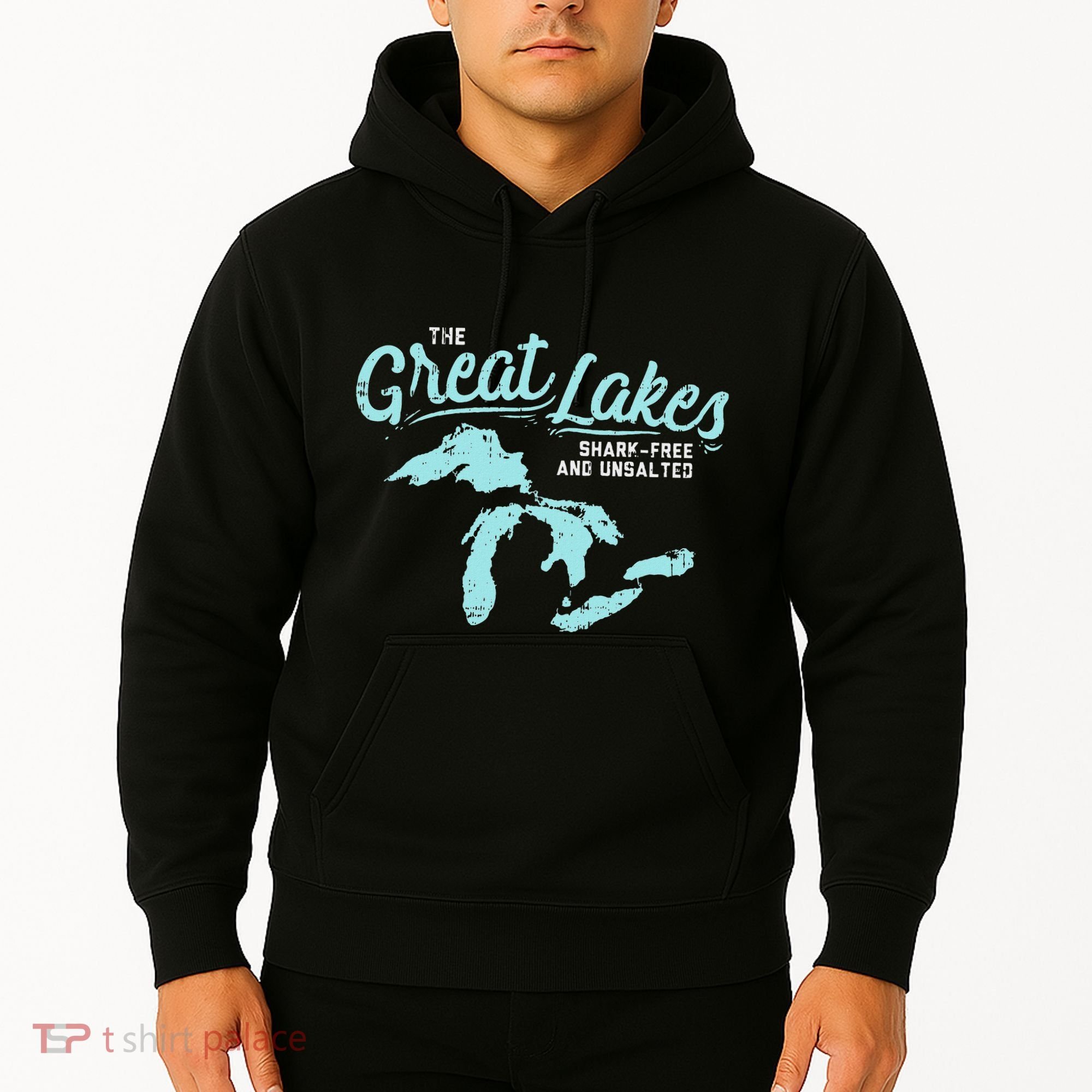 The Great Lakes Shark Free & Unsalted Summer Vacation Hoodie