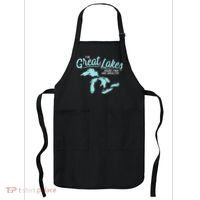 The Great Lakes Shark Free & Unsalted Summer Vacation Apron thumb 0