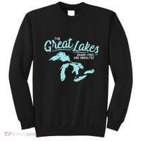 The Great Lakes Shark Free & Unsalted Summer Vacation Sweatshirt thumb 0