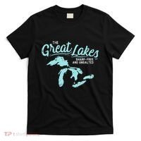 The Great Lakes Shark Free & Unsalted Summer Vacation T-Shirt thumb 0