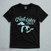 The Great Lakes Shark Free & Unsalted Summer Vacation T-Shirt thumb 5