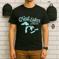 The Great Lakes Shark Free & Unsalted Summer Vacation T-Shirt thumb 6