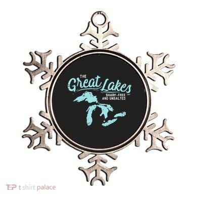 The Great Lakes Shark Free & Unsalted Summer Vacation Ornament
