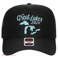 The Great Lakes Shark Free & Unsalted Summer Vacation Hat thumb 0
