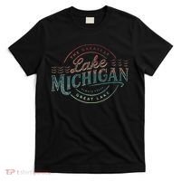 The Great Lakes Lake Michigan Lake Life theme T-Shirt thumb 0