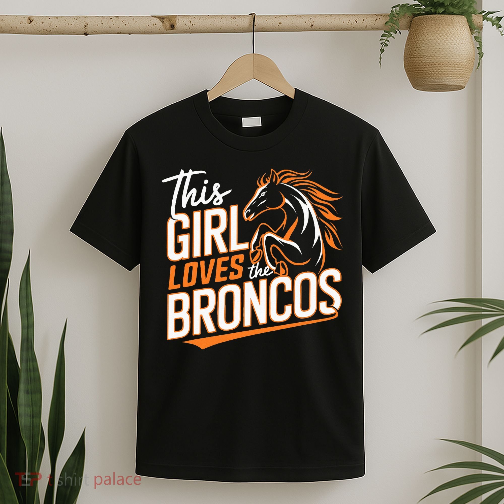 This Girl Loves The Broncos T-Shirt