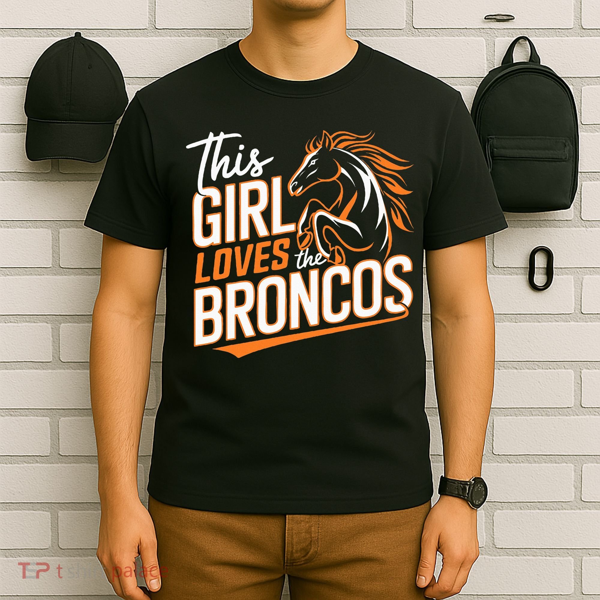 This Girl Loves The Broncos T-Shirt