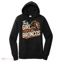 This Girl Loves The Broncos Women's Hoodie thumb 0