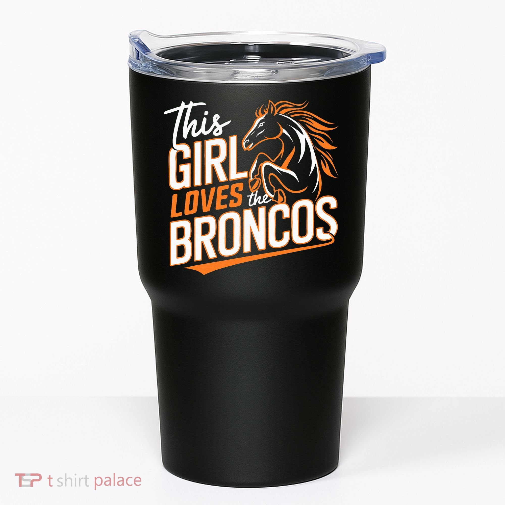 This Girl Loves The Broncos Tumbler