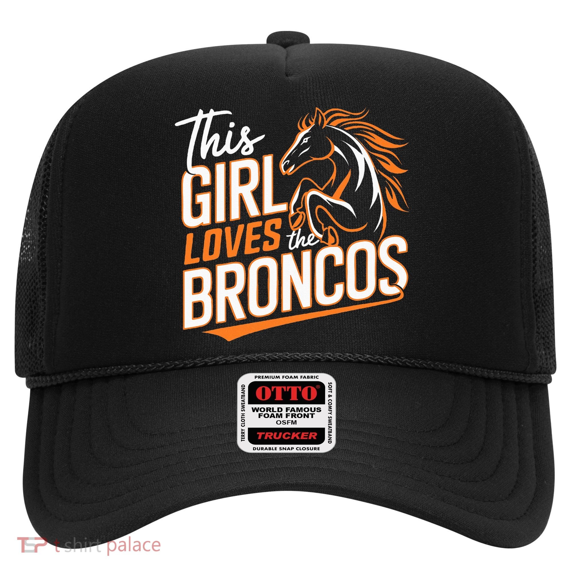 This Girl Loves The Broncos Hat