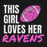 This Girl Loves Her Raven Women's Hoodie thumb 2