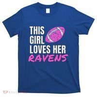 This Girl Loves Her Raven T-Shirt thumb 0