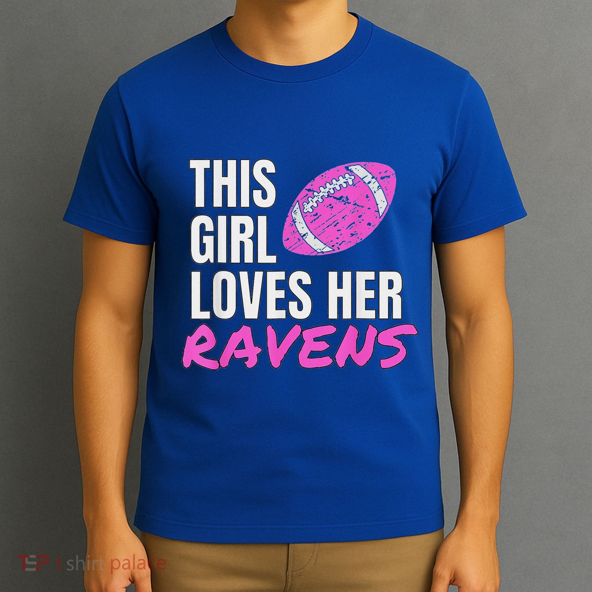 This Girl Loves Her Raven T-Shirt