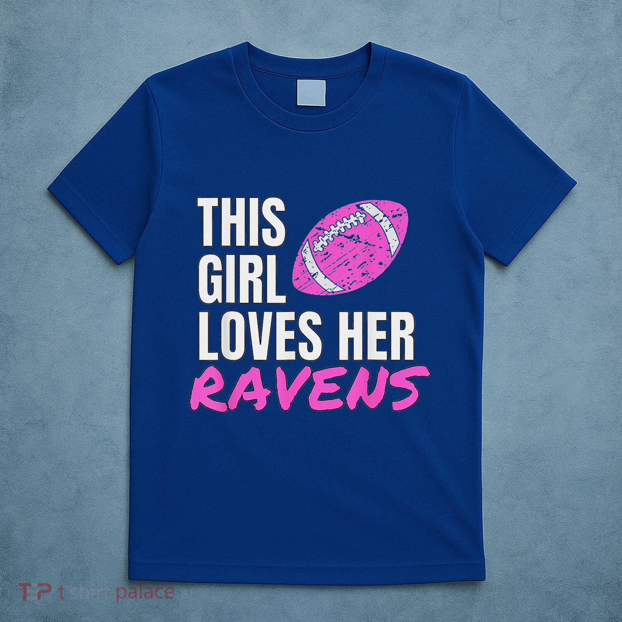 This Girl Loves Her Raven T-Shirt