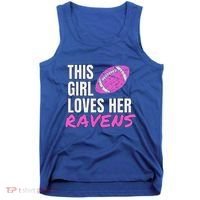 This Girl Loves Her Raven Tank Top thumb 0