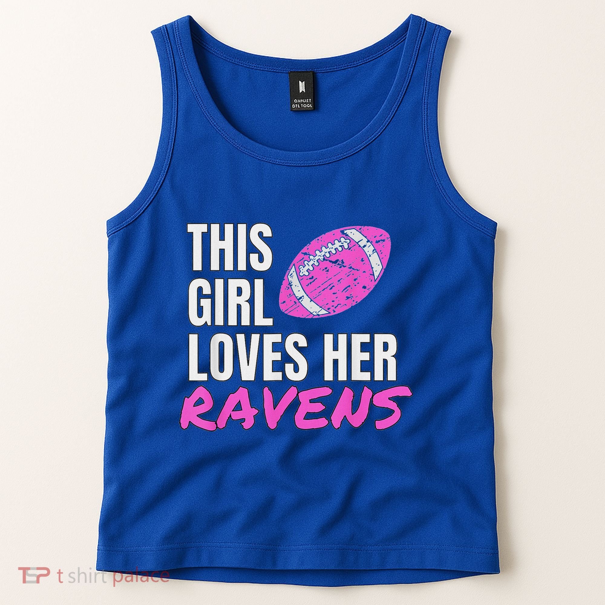 This Girl Loves Her Raven Tank Top
