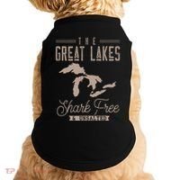 The Great Lakes Shark Free Unsalted Doggie Tank thumb 0