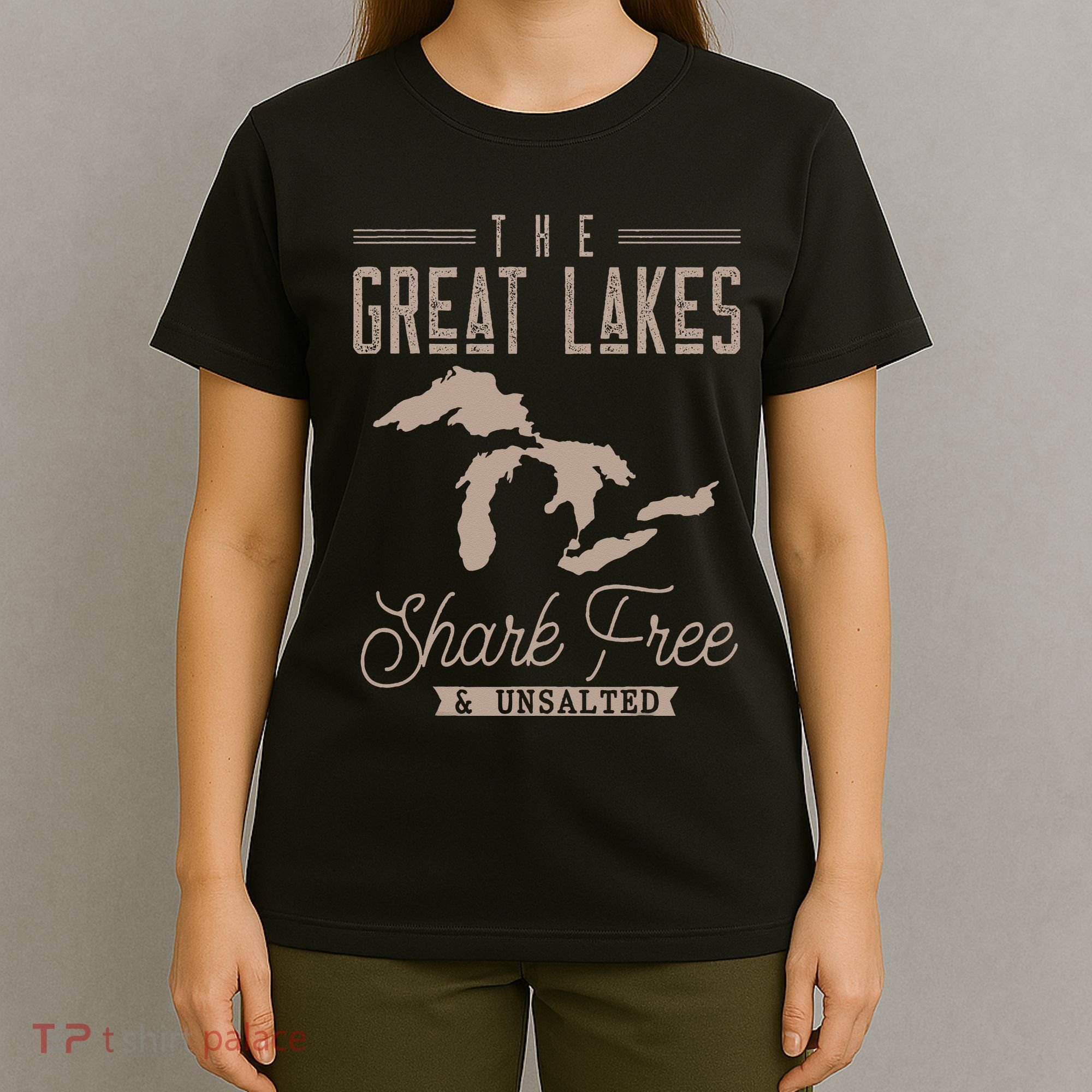 The Great Lakes Shark Free Unsalted T-Shirt