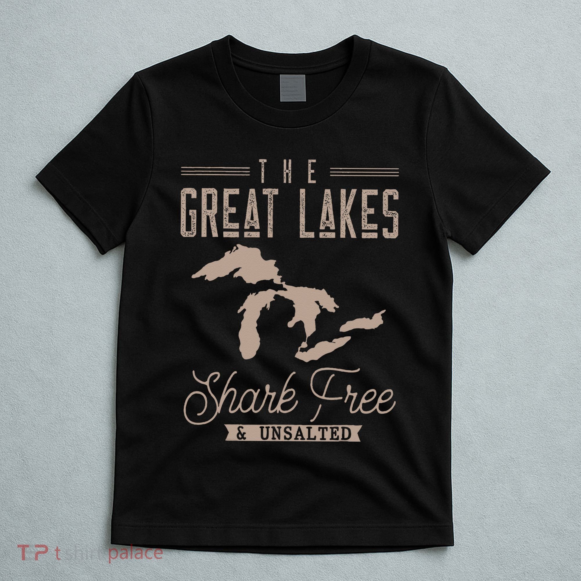 The Great Lakes Shark Free Unsalted T-Shirt