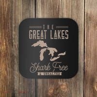 The Great Lakes Shark Free Unsalted Coaster thumb 0