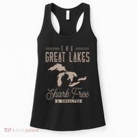 The Great Lakes Shark Free Unsalted Women's Tank Top thumb 0