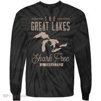 The Great Lakes Shark Free Unsalted Tie-Dye Long Sleeve Shirt thumb 0