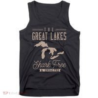 The Great Lakes Shark Free Unsalted Tank Top thumb 0