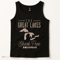 The Great Lakes Shark Free Unsalted Tank Top thumb 2