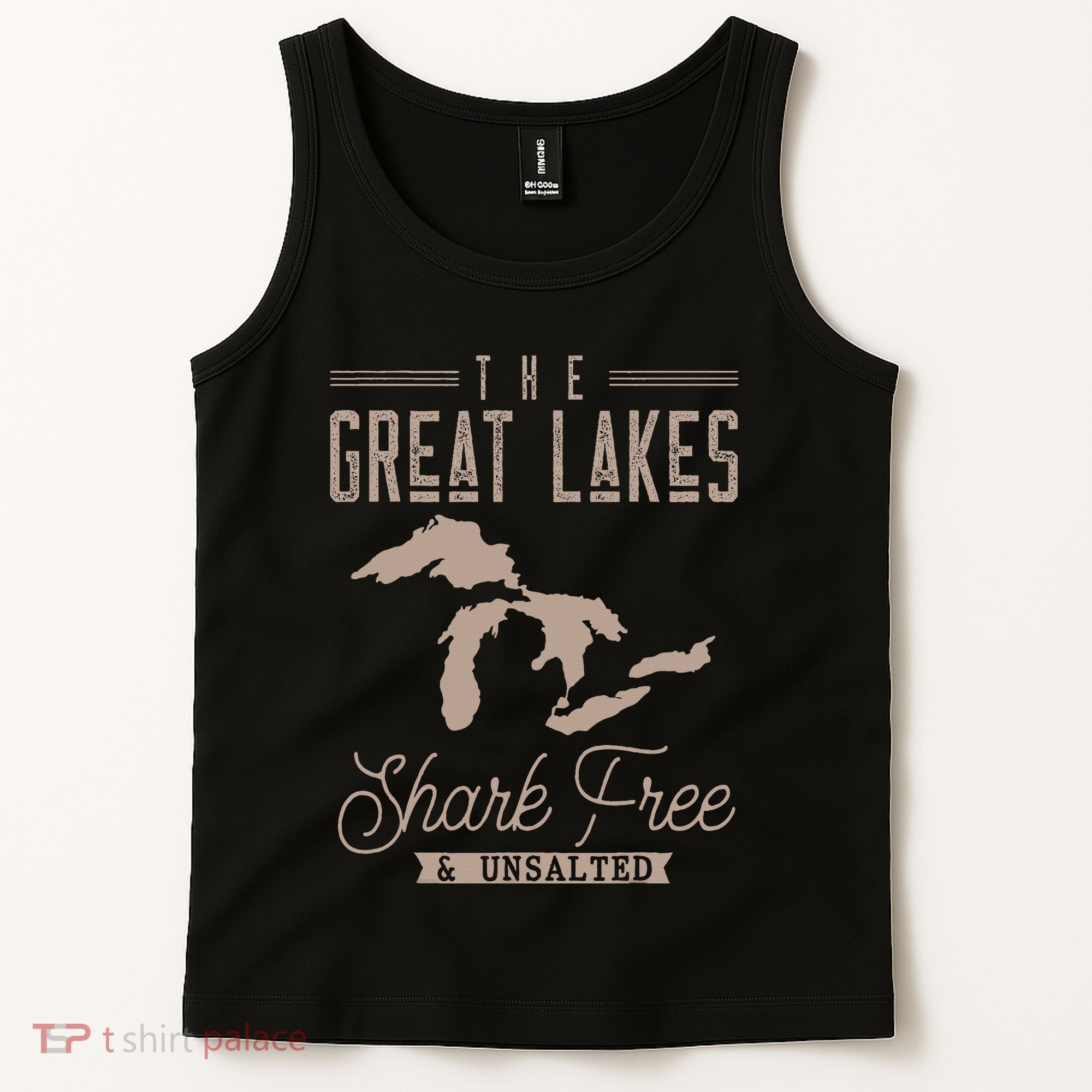 The Great Lakes Shark Free Unsalted Tank Top