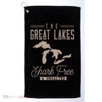 The Great Lakes Shark Free Unsalted Golf Towel thumb 0