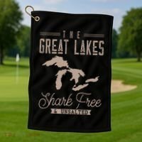 The Great Lakes Shark Free Unsalted Golf Towel thumb 1