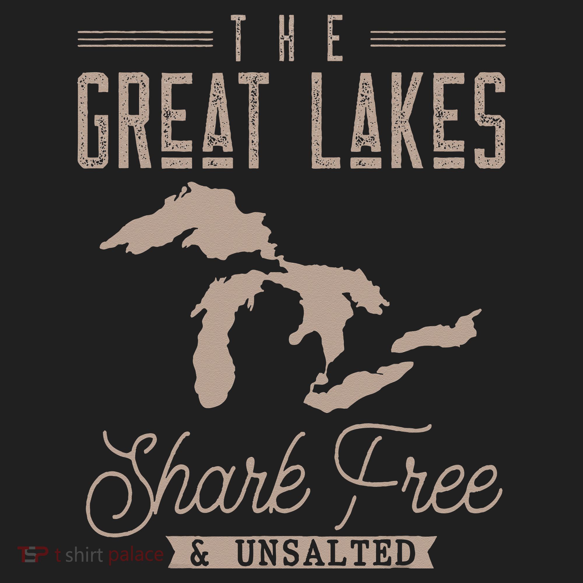 The Great Lakes Shark Free Unsalted Golf Towel