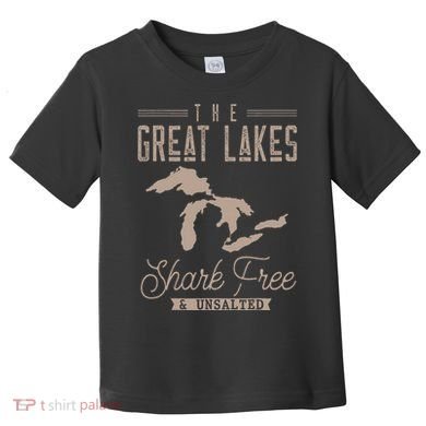 The Great Lakes Shark Free Unsalted Toddler T-Shirt