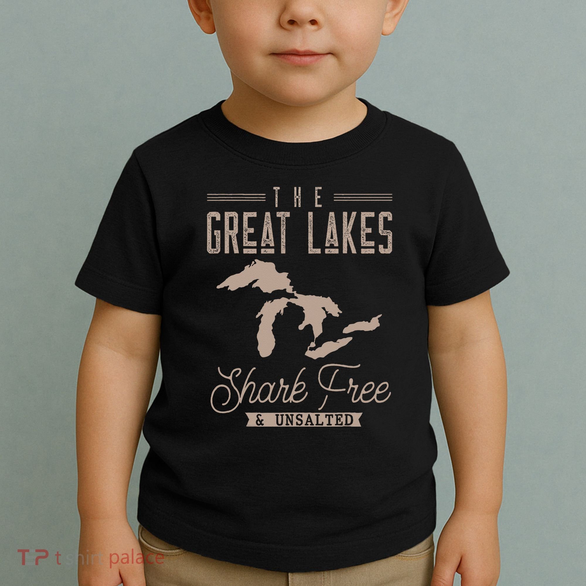 The Great Lakes Shark Free Unsalted Toddler T-Shirt