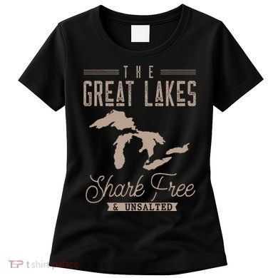 The Great Lakes Shark Free Unsalted Women's T-Shirt