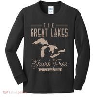 The Great Lakes Shark Free Unsalted Kids Long Sleeve Shirt thumb 0