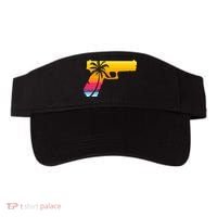 Tropical Gun Lover Firearm Beach Cute Hawaiian Gift Aloha Visor thumb 0