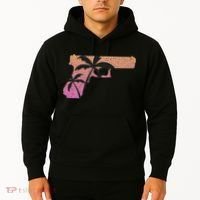 Tropical Gun Lover Firearm Beach Cute Hawaiian Gift Aloha Hoodie thumb 2