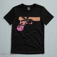 Tropical Gun Lover Firearm Beach Cute Hawaiian Gift Aloha T-Shirt thumb 5